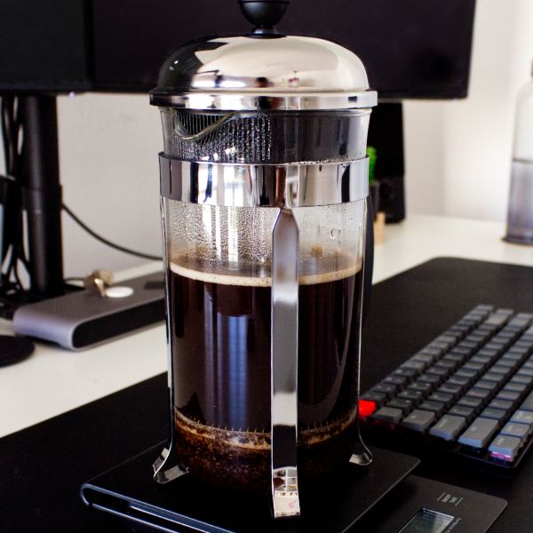 How to make a good cup of coffee using a French press